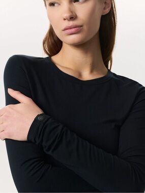*NWT* Rag & Bone Luca Jersey Slim Long Sleeve Tee